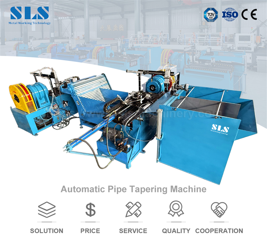 Tapering Machine. X. D.TF-50CNC. 001. Straight handlebars Tapering Machine. X. D.TF-50CNC. 001. Straight handlebars
