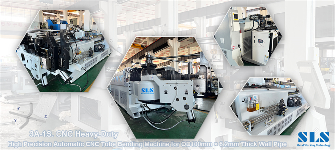 X-130CNC. 008.Heavy‑Duty 3A‑1S Large Tube Bender X-130CNC. 008.Heavy‑Duty 3A‑1S Large Tube Bender