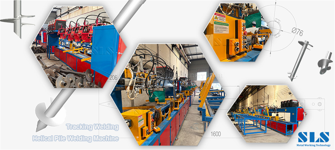 Helical Pile Welding Machine. X-YH-300CNC.008 Helical Pile Welding Machine. X-YH-300CNC.008