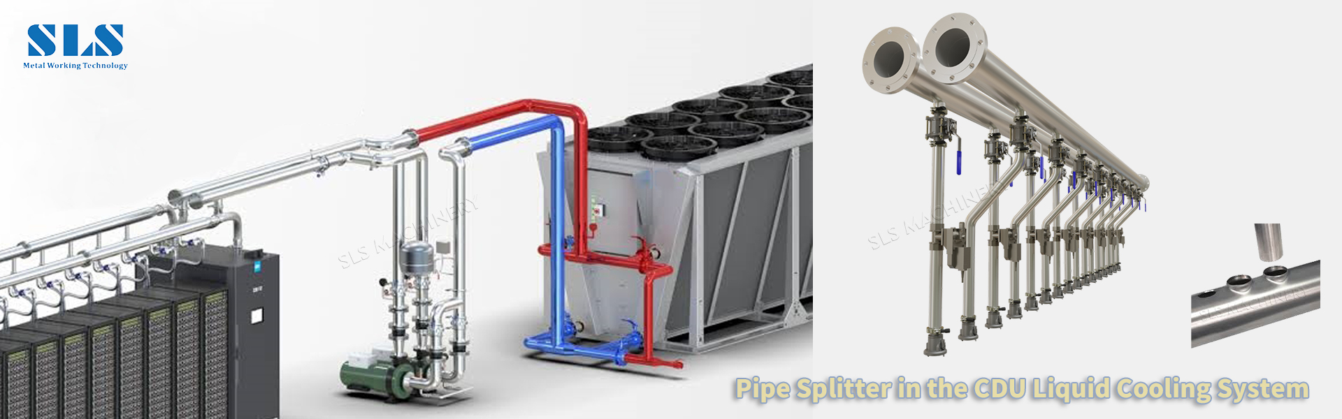 02. Pipe Collaring Machine Is Reshaping CDU Liquid Cooling Manifold Manufacturing Tube Branching and Diversion Solutions 02. Pipe Collaring Machine Is Reshaping CDU Liquid Cooling Manifold Manufacturing Tube Branching and Diversion Solutions