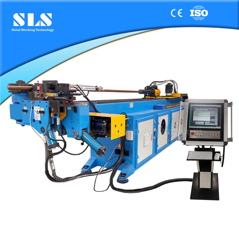 Hollow pipe outlet bending machine