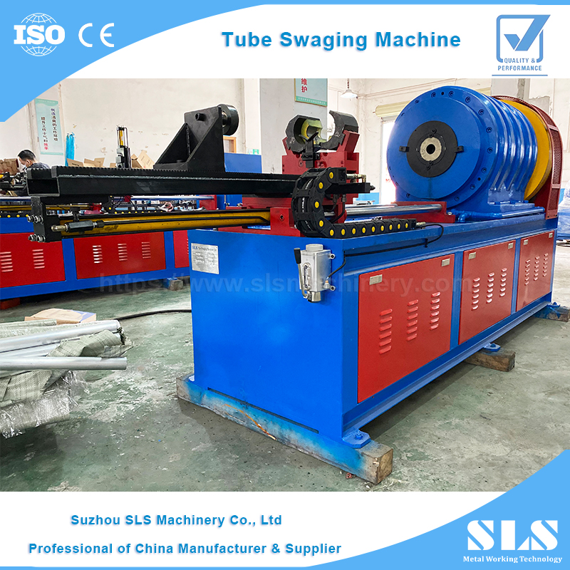 TF-127Y Type Semi-Auto Metal Steel Tube Reducing Swaging Pipe Forging Machine Equipment