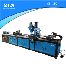 Copper Aluminum Stainless Steel Metal Tube Hydraulic Piercing Press Pipe Hole Punching Flanging Machine