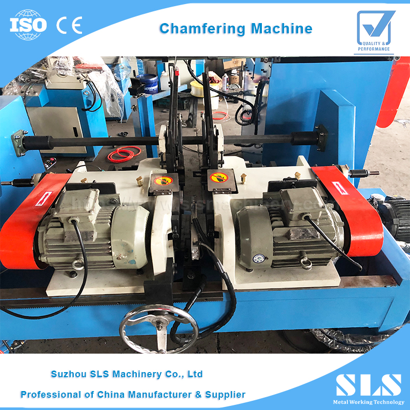 DEF-120Y Type Full Automatic Loading Tube Both End Chamfering Pipe Orifice Beveling Machine