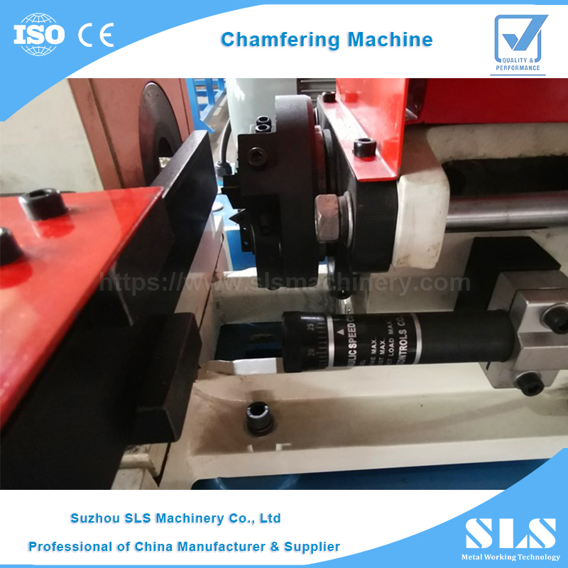 EF-120AC Type Air Operated Tube Inside And Outside Smoothing Chamfer Pipe End Facing Machine