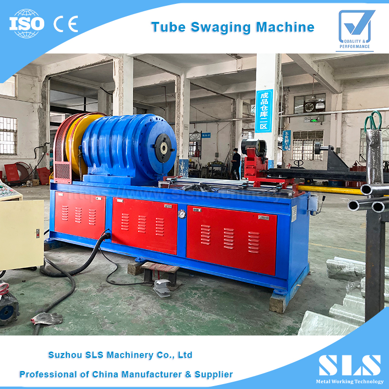 TF-127Y Type Semi-Auto Metal Steel Tube Reducing Swaging Pipe Forging Machine Equipment