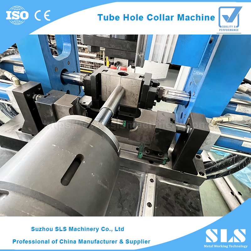 BP-50 Type Automatic Tube Hole Collar Drilling Machine | CNC Stainless Steel Pipe Punching Flanging Machine for Tubular Branch Forming Process