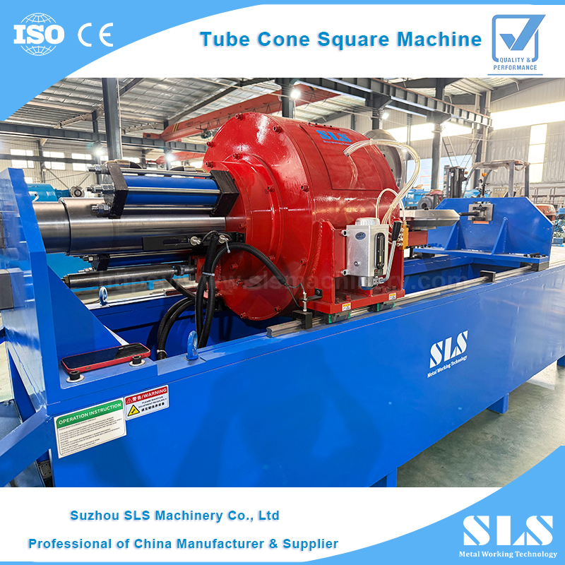 Furniture Legs Pipe Tapered & Cone Square Forming Machine | Metal Tube Taper Swaging Equipment (TS-50NC Type )