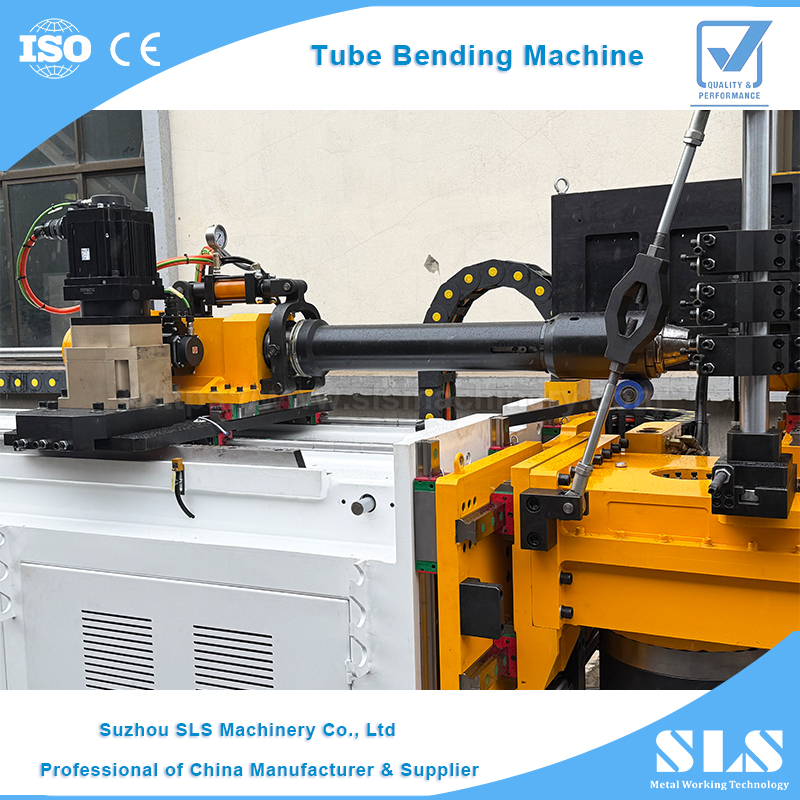Economical Automatic Pipe Bending Machine | CNC Tube Bender - 76 Modle 5 Axis 3 Layer Dies with Push Bend