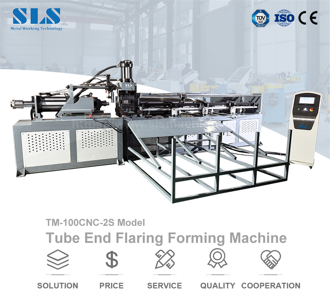 Tube Flaring Machine. X. TM-100CNC-2S.001