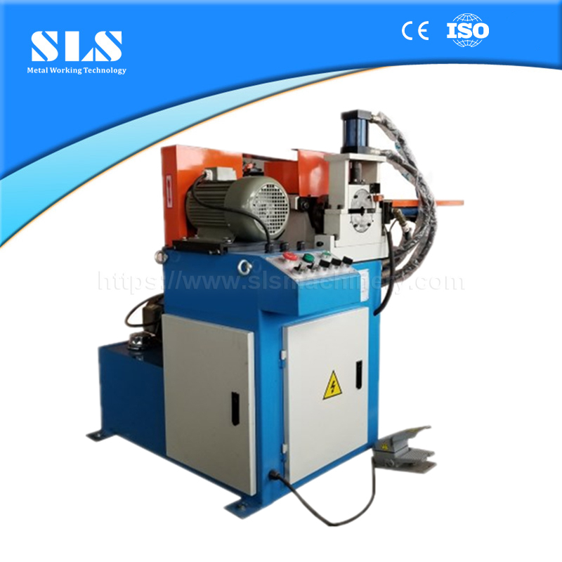 EF-80Y Type Hydraulic Metal Pipe, Solid Rod, Round Bar End Chamfering Machine