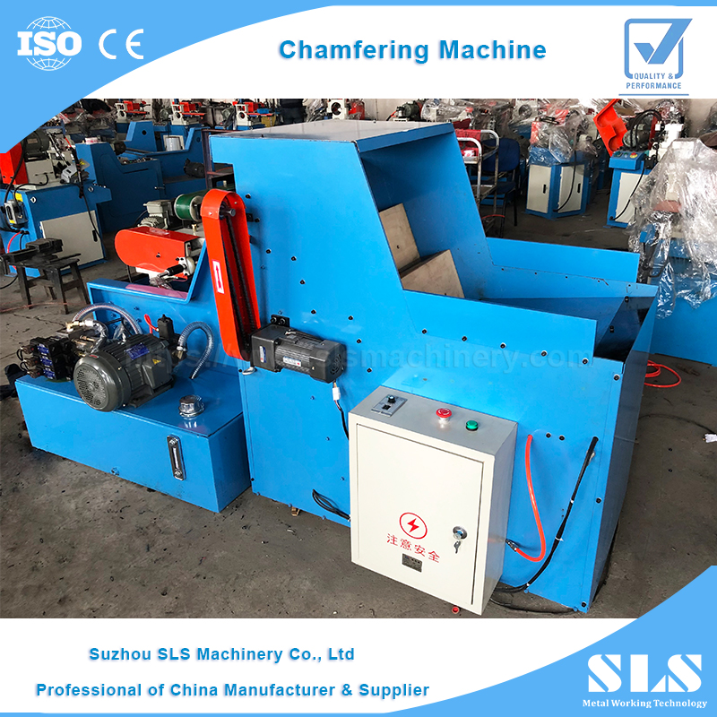 DEF-120Y Type Full Automatic Loading Tube Both End Chamfering Pipe Orifice Beveling Machine