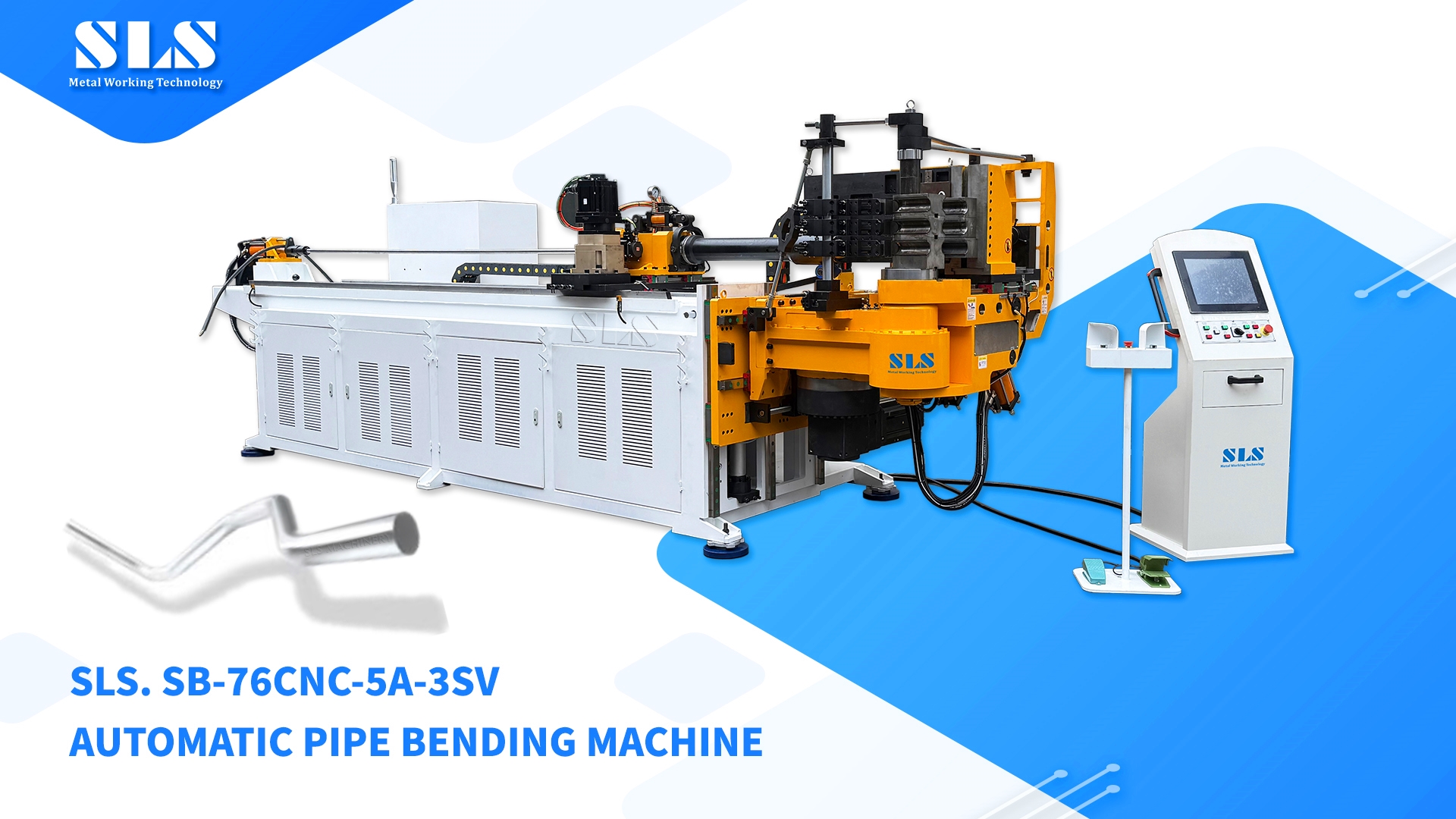 Automatic Tube Bending Machine | Economical CNC Pipe Bender for Handlebar Bent - SLS Machinery