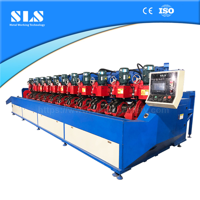 MC-400CNC-MH Type Multi Head Auto Loading Tube Rotary Cut Off Equipment Servo Pipe Cutting Machine