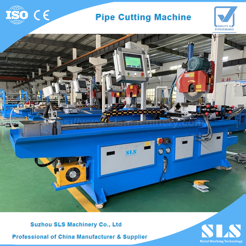 MC-425CNC Type Automatic 304/316 SS Stainless Steel Square Tube Profile Pipe Cutting Machine