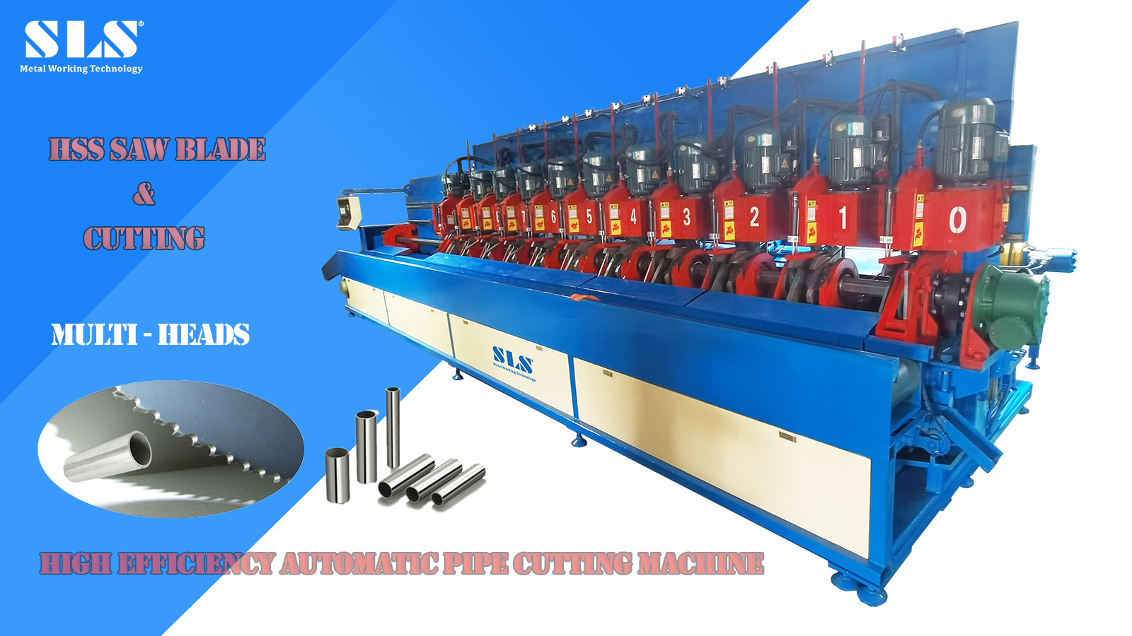 CNC Multi Heads Pipe Cutting Machine - Automatic Tube Cold Saw / Cut Off | Manufacturer
