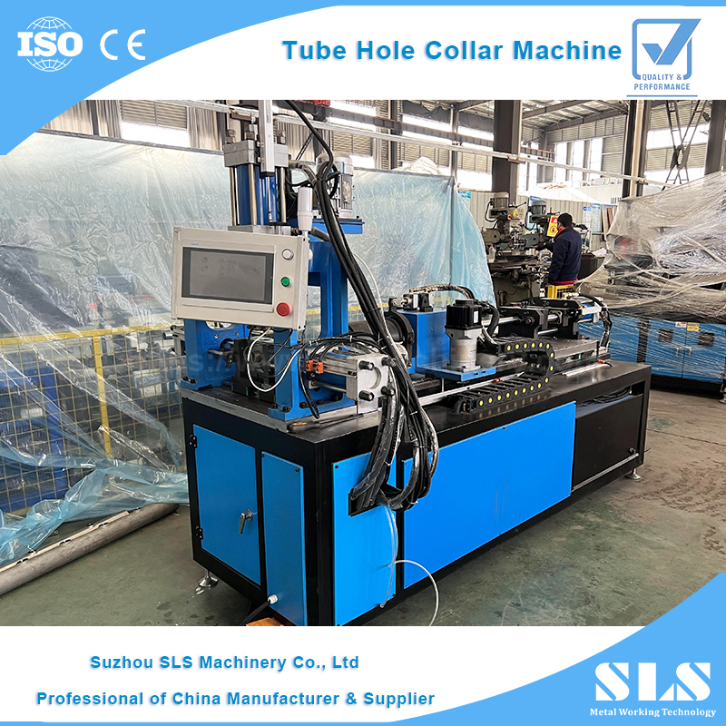 BP-50 Type Automatic Tube Hole Collar Drilling Machine | CNC Stainless Steel Pipe Punching Flanging Machine for Tubular Branch Forming Process