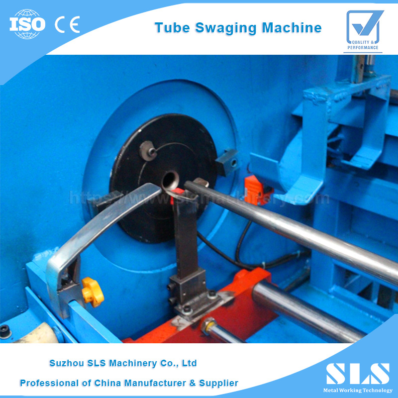 TF-76CNC Type Big Tube End Diameter Reducing To Smaller Pipe Cold Swaging Machine Former Automatic