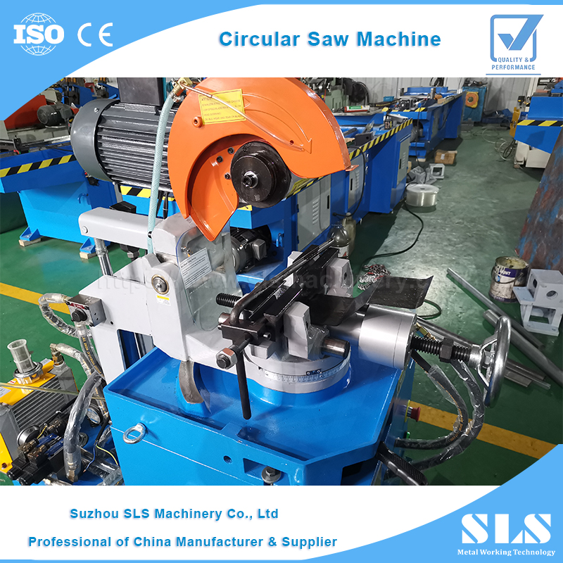 MC-315Y Type Semi Automatic SS Stainless Steel Iron Tube 45 Degree Hydraulic Pipe Cutting Machine