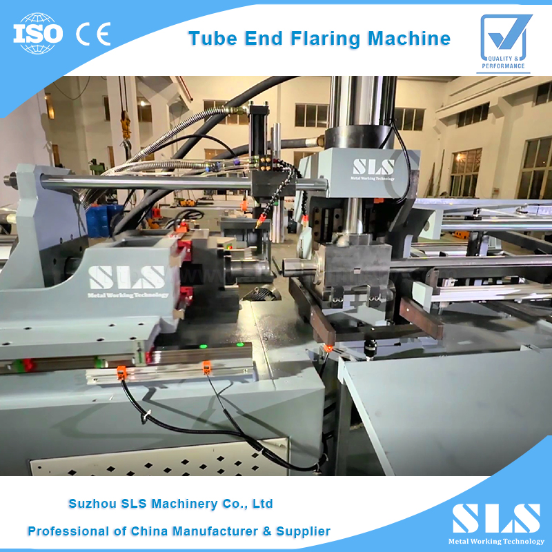Electric CNC Tube End Flaring Forming Machine | Hydraulic Pipe End Expanding & Finishing Machine ( TM-100CNC-2S )