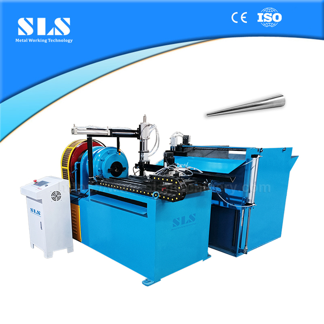 TF-50CNC Type Metal Tube End Reduction - Automatic Rotary Swaging Machine for 1 2 3 4 5 Inch Pipe Tapered Forming