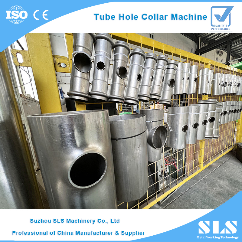 BP-50 Type Automatic Tube Hole Collar Drilling Machine | CNC Stainless Steel Pipe Punching Flanging Machine for Tubular Branch Forming Process