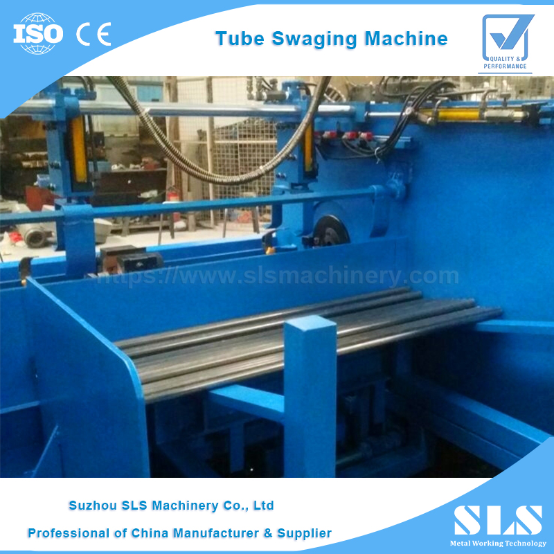 TF-76CNC Type Big Tube End Diameter Reducing To Smaller Pipe Cold Swaging Machine Former Automatic