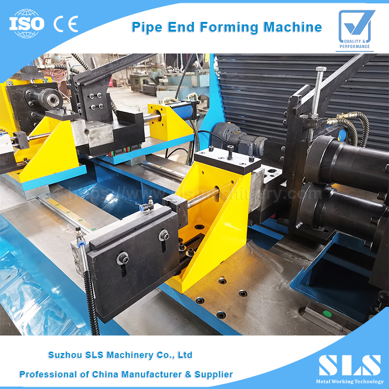 TM-40CNC Type Auto Feeding Pipe Double End Shrinking Copper Aluminum Steel Tube Forming Machine