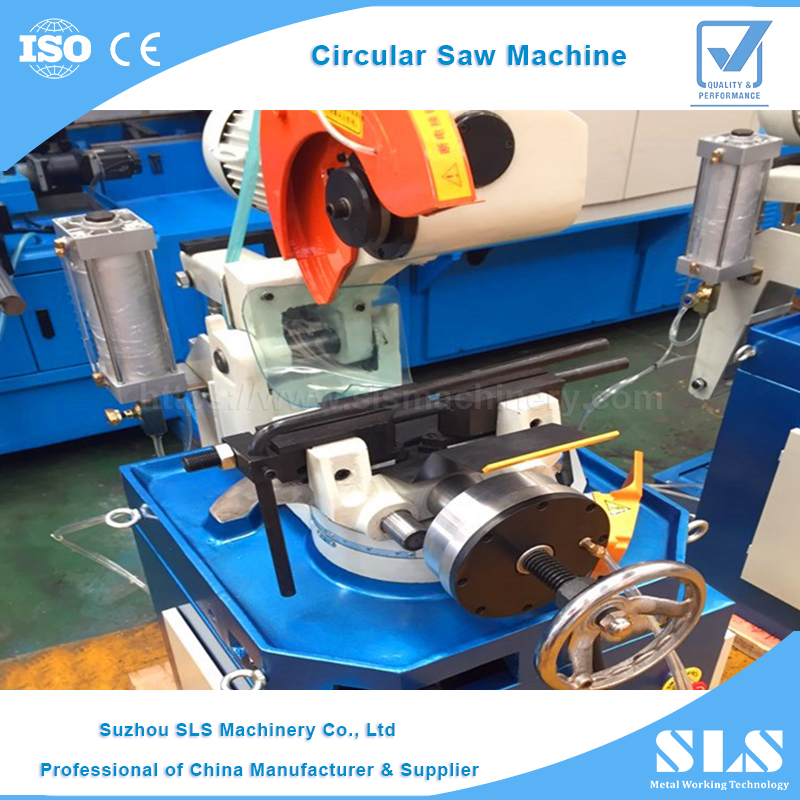 MC-275AC Type Pneumatic Steel Pipe Cutting Square Tube Cold Saw Machine ...