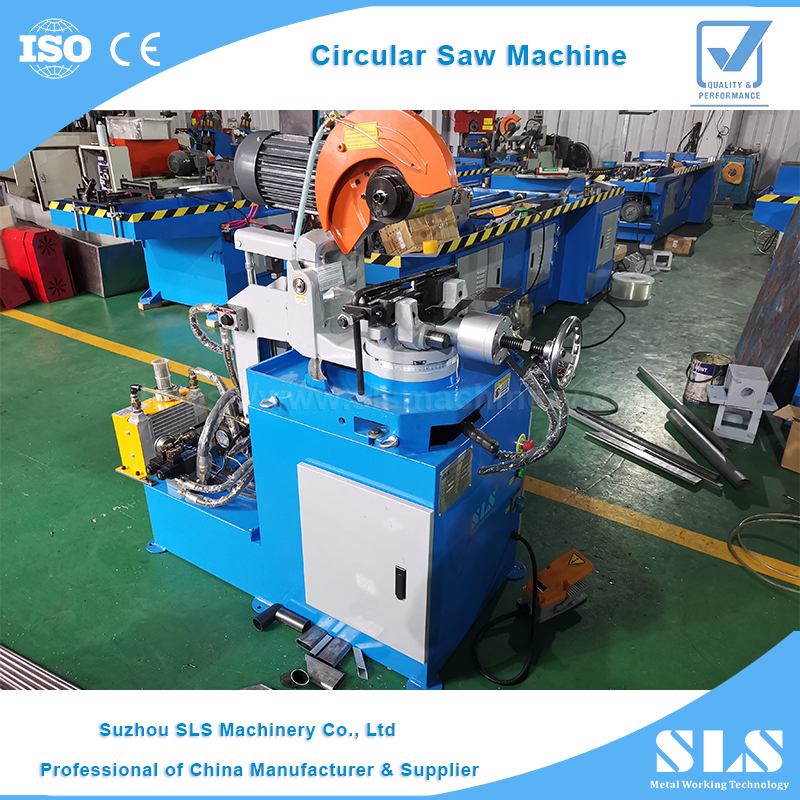 MC-315Y Type Semi Automatic SS Stainless Steel Iron Tube 45 Degree Hydraulic Pipe Cutting Machine