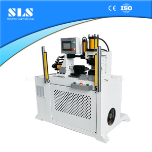 Condenser Heat Exchanger Copper Tube End Forming Machine | SS Aluminum Tubular Pipe Reducing Equipment - TM-25NC 