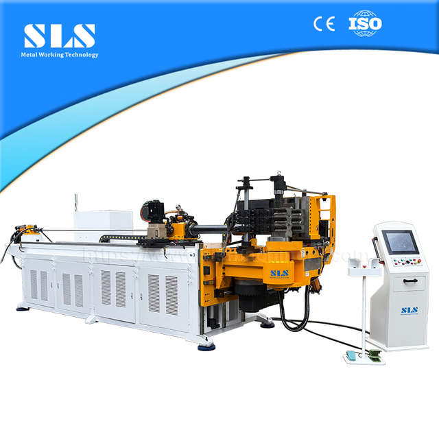 Economical Automatic Pipe Bending Machine | CNC Tube Bender - 76 Modle 5 Axis 3 Layer Dies with Push Bend