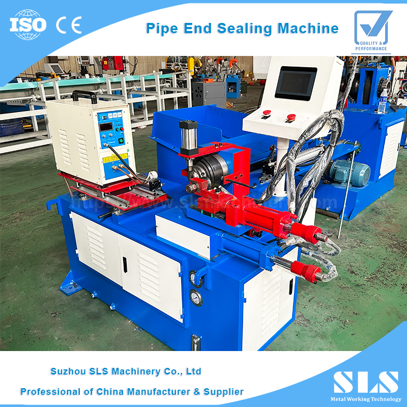 CNC Metal Pipe End Sealing Machine Tube Spinning Roll Forming Closing