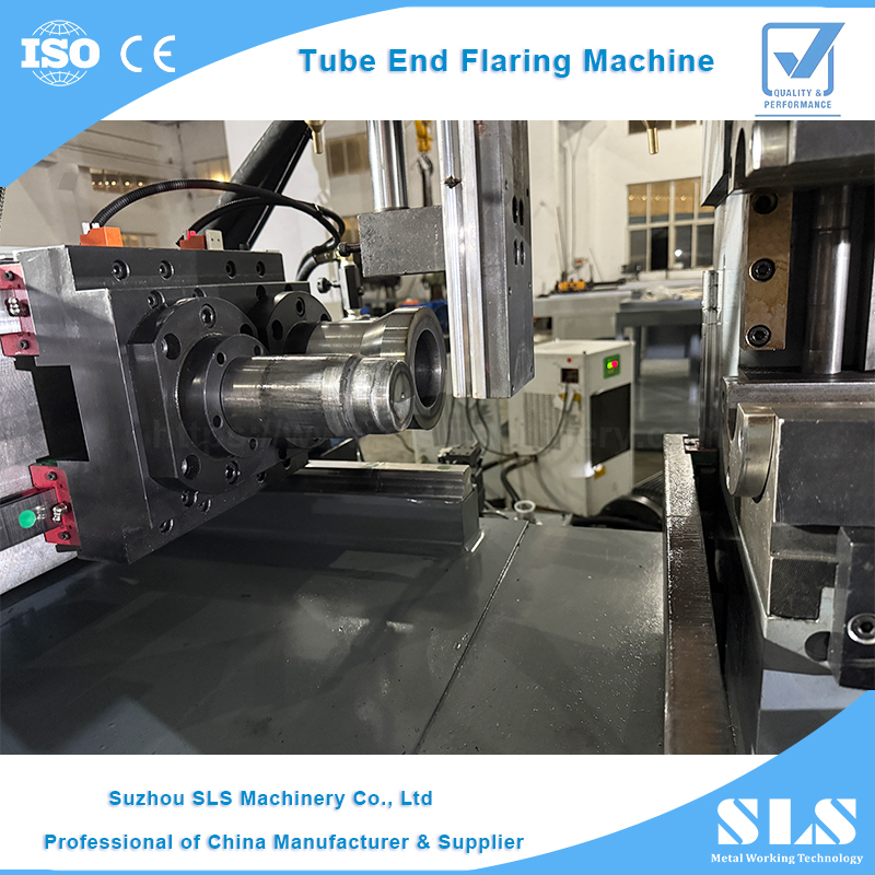 Electric CNC Tube End Flaring Forming Machine | Hydraulic Pipe End Expanding & Finishing Machine ( TM-100CNC-2S )