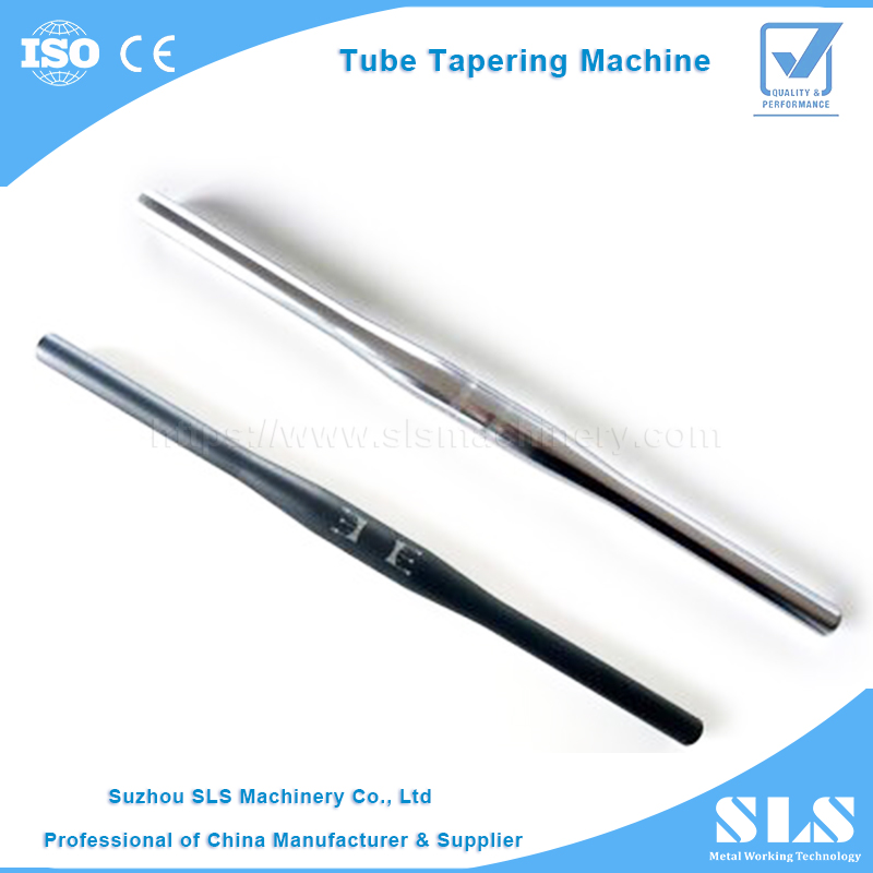 Taper Processing of Mountain Bike Straight Handlebars | Tube Both Ends Forming | Pipe Swaging Production Line