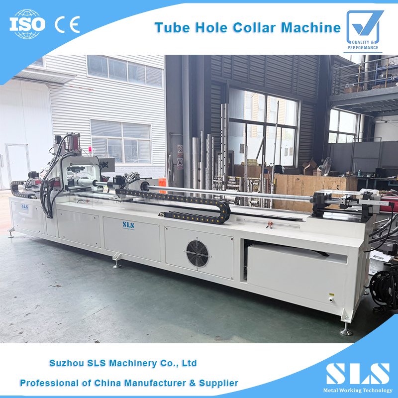 BP-130 Type Automatic CNC Steel Tube Collar Hole Punching & Drilling Machine for CDU Liquid Cooling Pipe Branch Manifolds Header