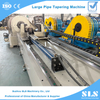 TP-160NC Huge Large Tube Taper Forming Machine | Metal Pipe End Swaging Cone Tip for Ground Screw Pile Making