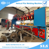Efficiency & Precision Helical Pile Welding Machine | Automatic Feeding Ground Screw Anchor Production Line