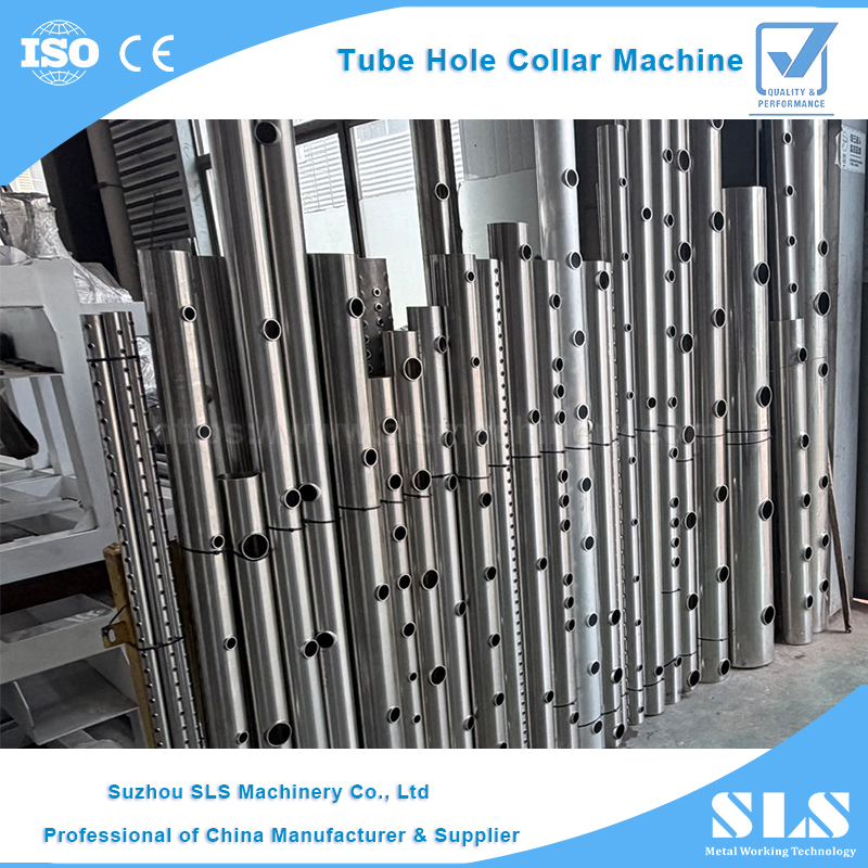 BP-130 Type Automatic CNC Steel Tube Collar Hole Punching & Drilling Machine for CDU Liquid Cooling Pipe Branch Manifolds Header