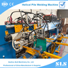 Efficiency & Precision Helical Pile Welding Machine | Automatic Feeding Ground Screw Anchor Production Line