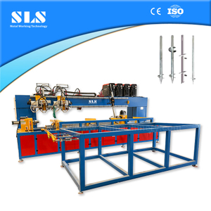 Efficiency & Precision Helical Pile Welding Machine | Automatic Feeding Ground Screw Anchor Production Line